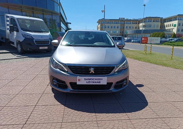 Peugeot 308 cena 48900 przebieg: 121572, rok produkcji 2019 z Pogorzela małe 121